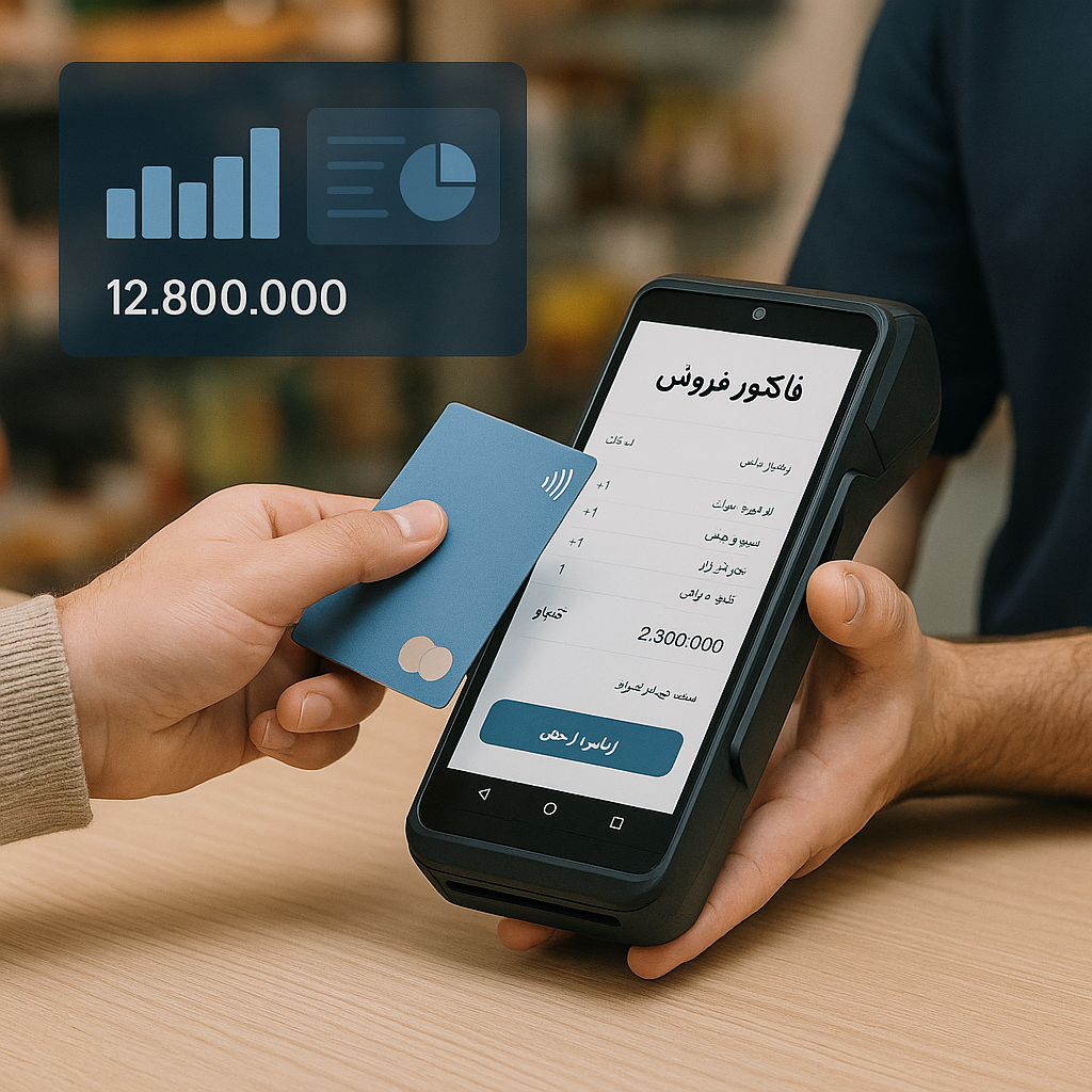نرم افزار مدیریت و فروش پوز اندرویدی